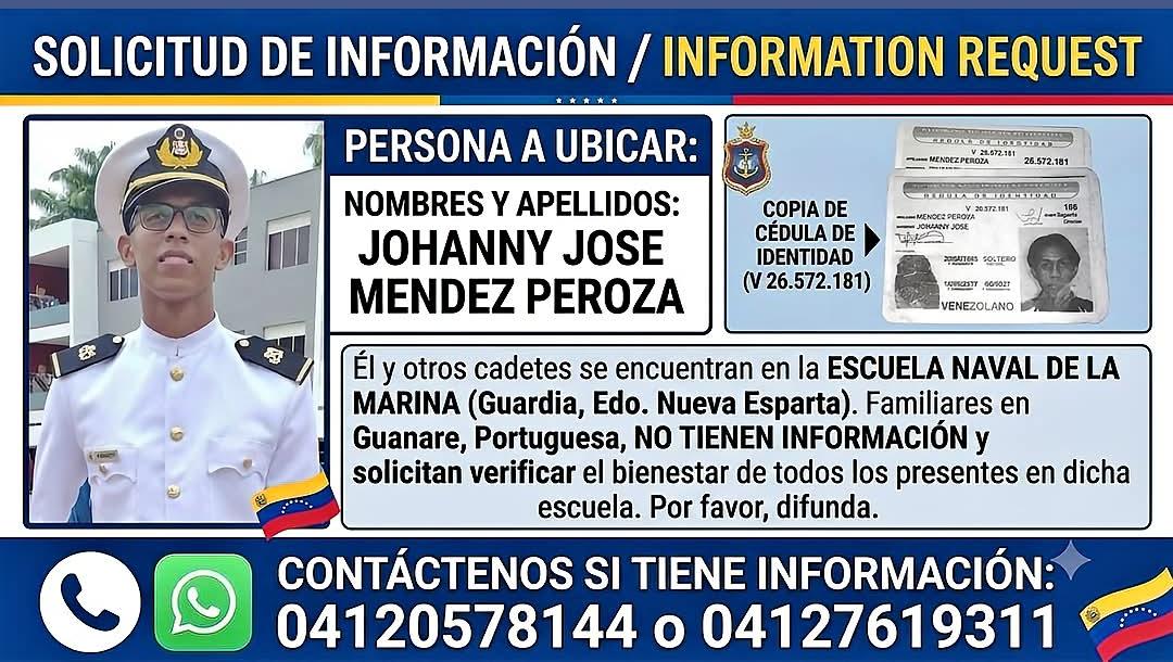 Johanny Jose Mendez Peroza