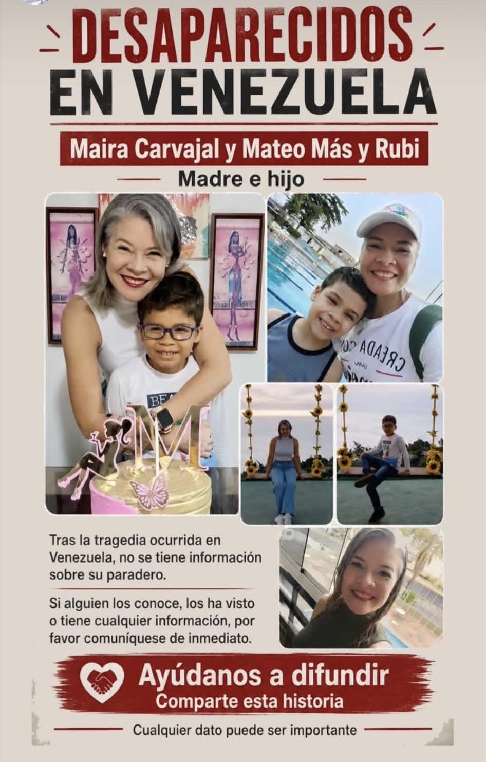 Maira y Mateo Carvajal