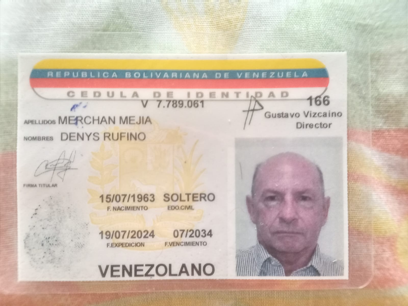 Denys Rufino Merchan Mejia