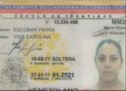 YRIS CAROLINA ESCOBAR PARRA