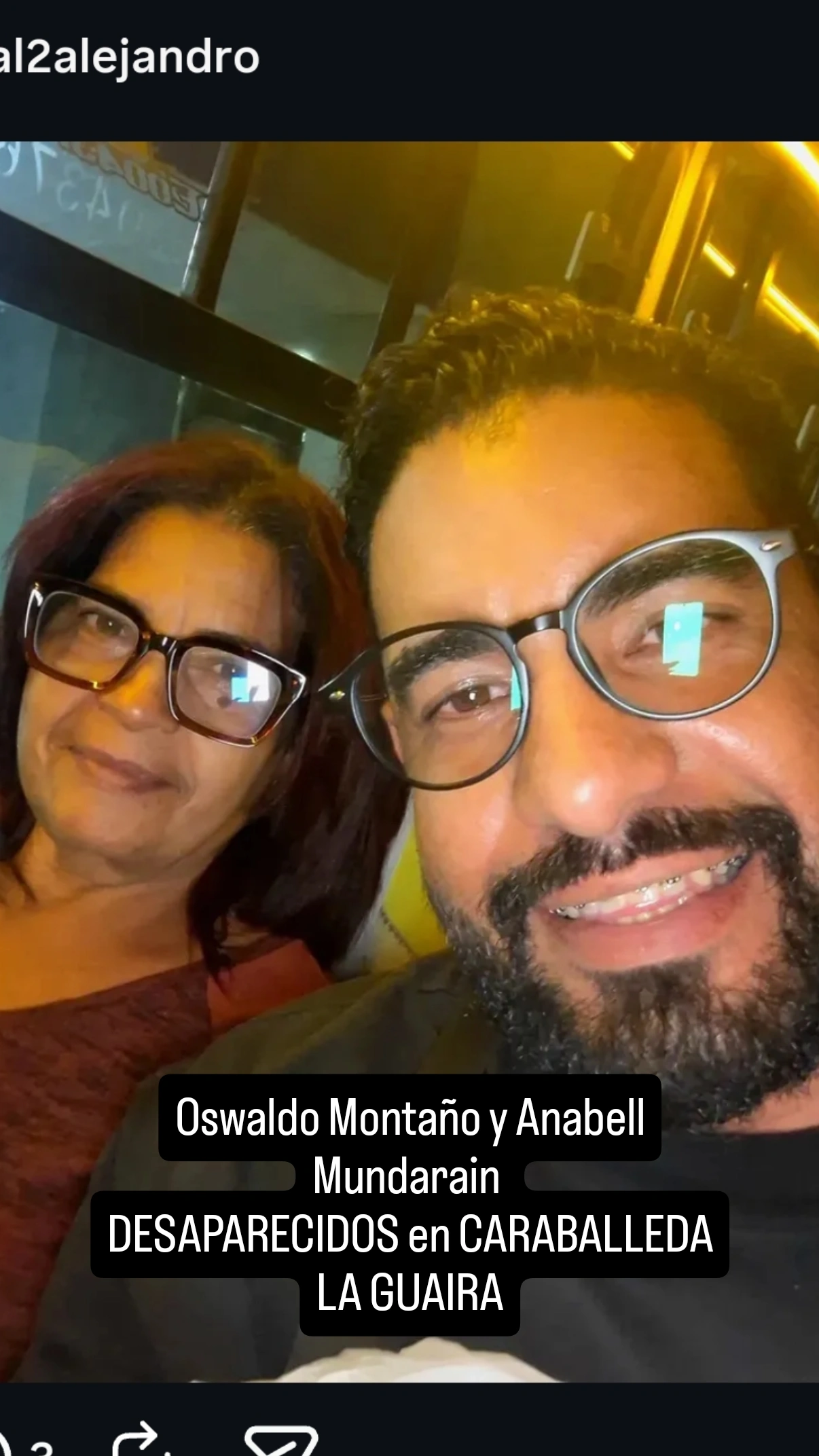 Oswaldo y Anabel Montaño Mundarain