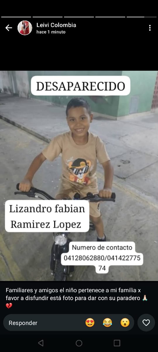 Lizandro fabian Ramirez lopez
