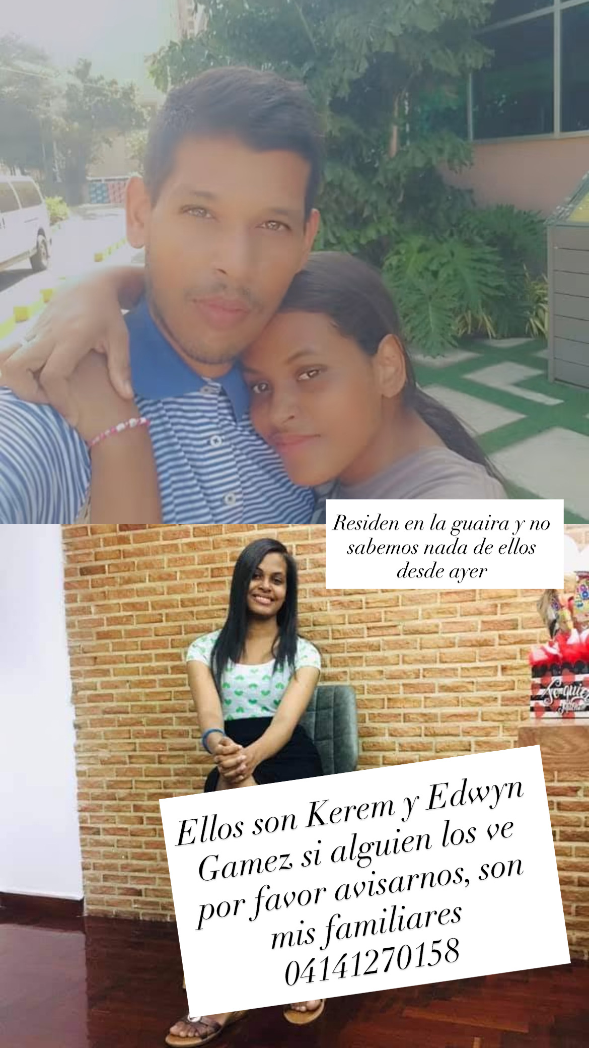 Keren y Edwyn Gamez