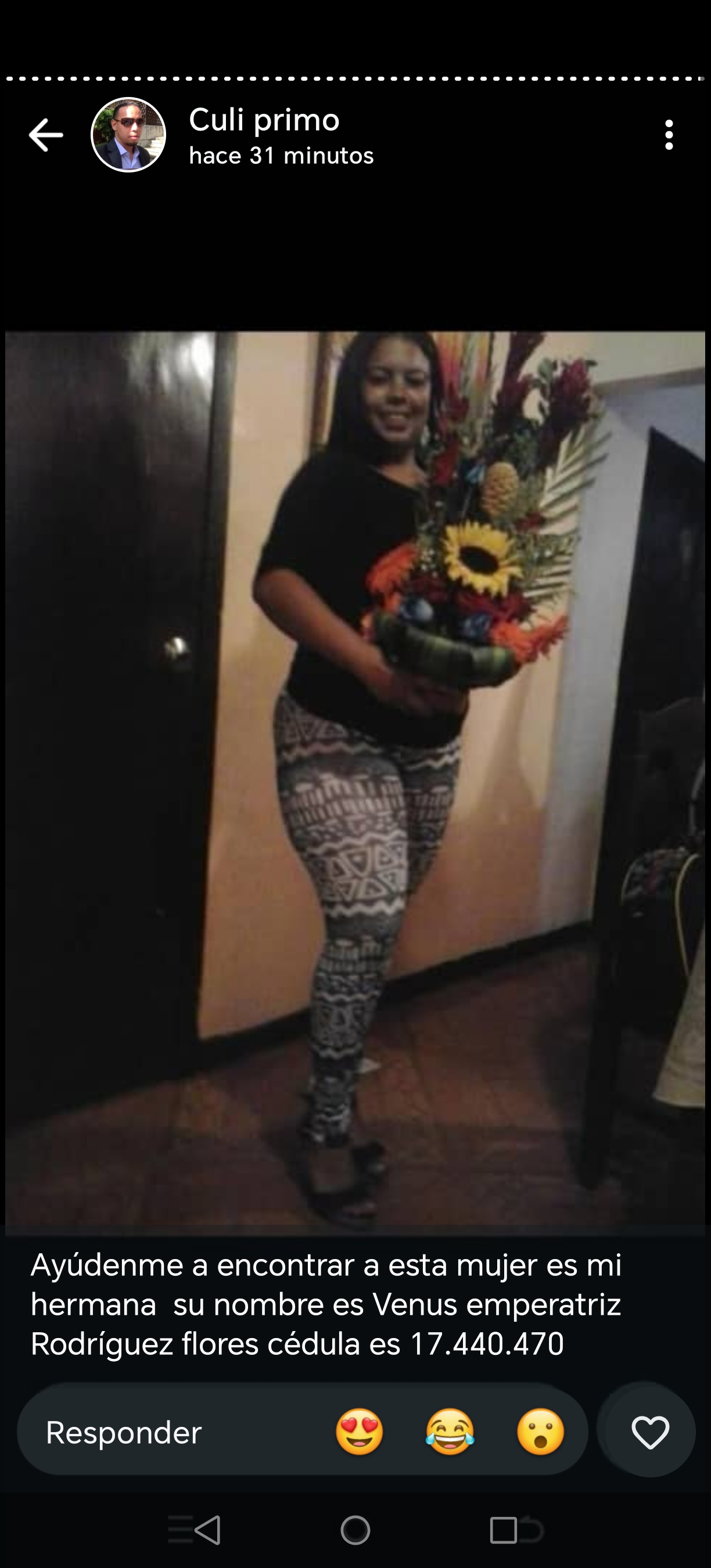 Venus emperatriz Rodriguez Flores