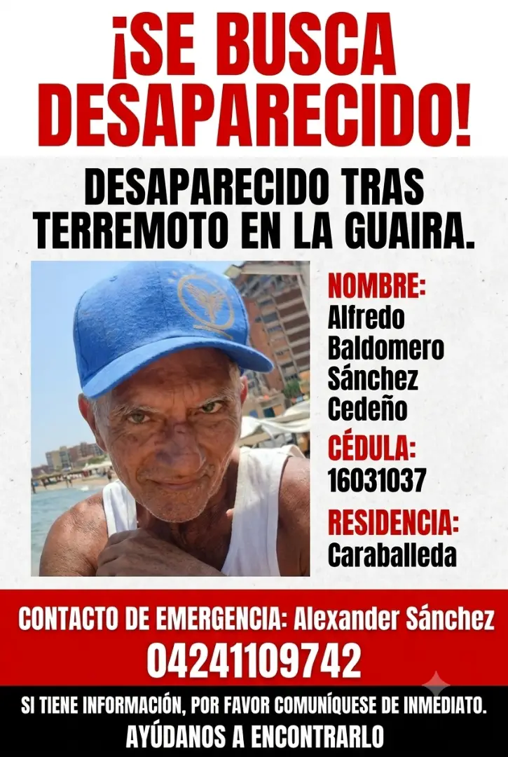 Alfredo Baldomero Sánchez Cedeño