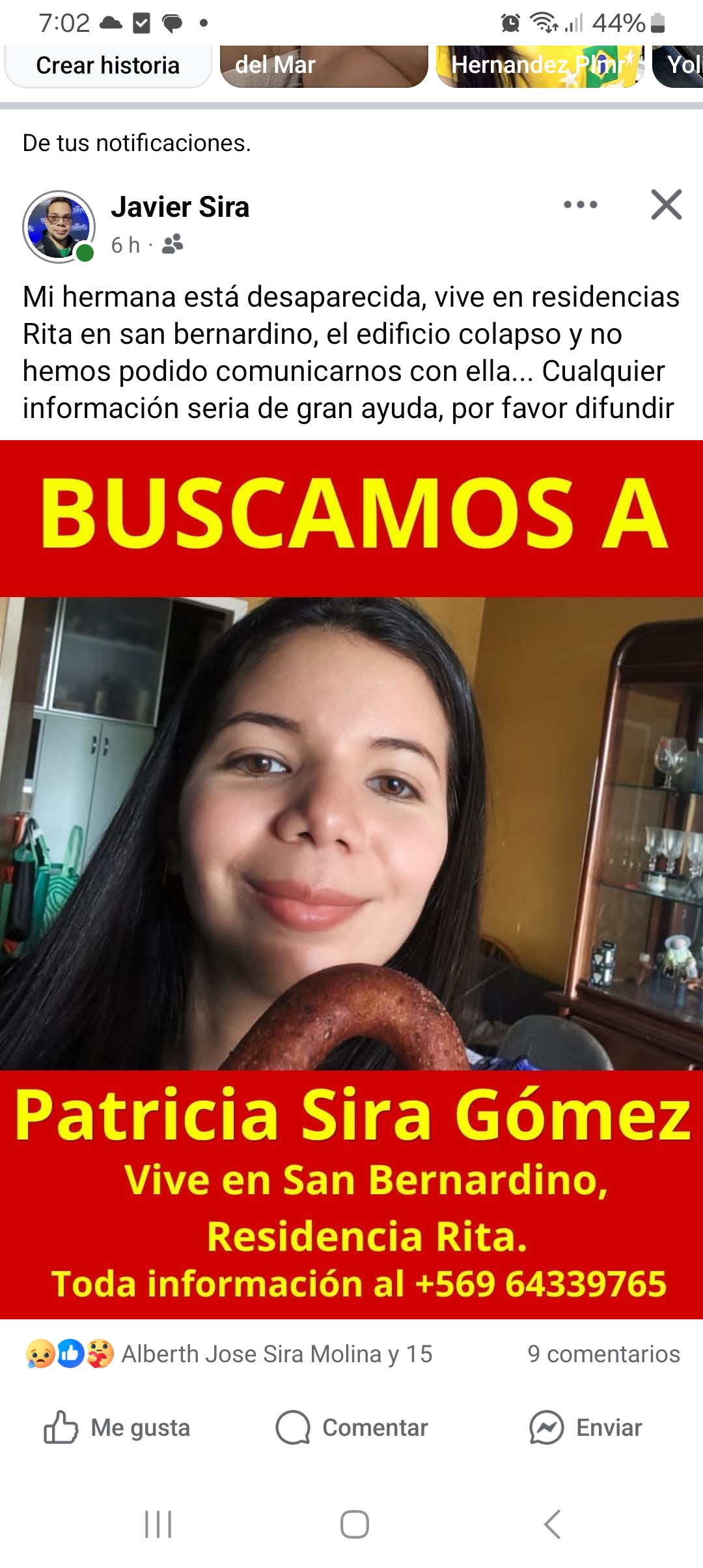 Patricia carolina Sira gomez