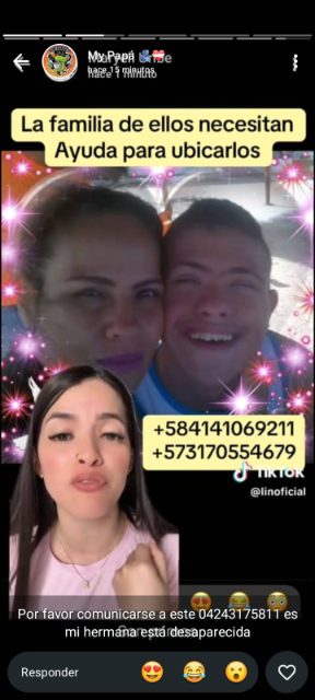 Liliana Moreno y Ronald