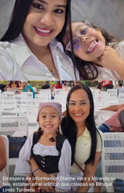 Dianne Vera y su hija miranda