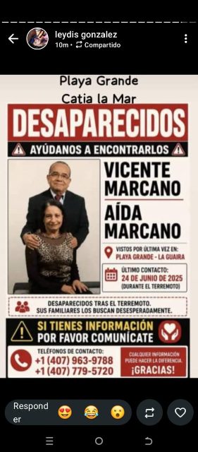 Vicente marcano aida marcano
