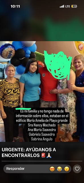 Nancy Machado , Sabrina Angulo y Gabriela Saavedra