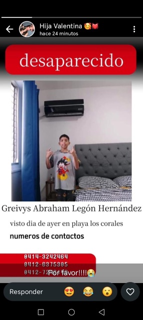 Greivys Abraham legón Hernández