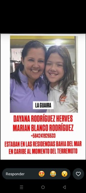 Dayana Rodríguez y Marian blanco