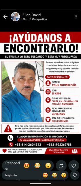 Avilio Antonio peña