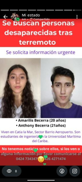 Amarillis y Anthony becerra