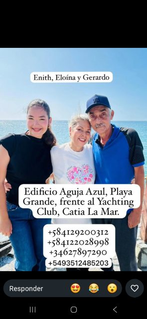 Enit, Eloina y Gerardo
