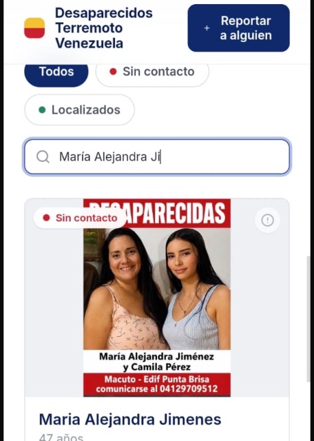 María Alejandra Jimenez y Camila perez