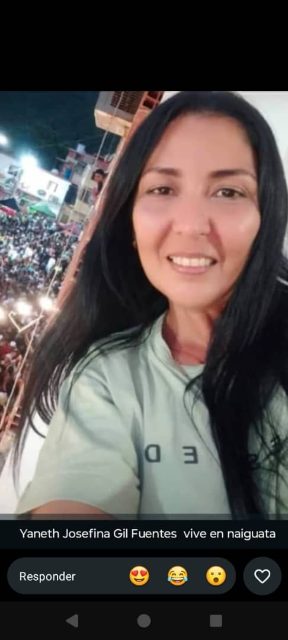 Janeth Josefina Gil y familia