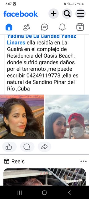 Gladys María Linares Padron y su Hija Yadina de Rodrigues