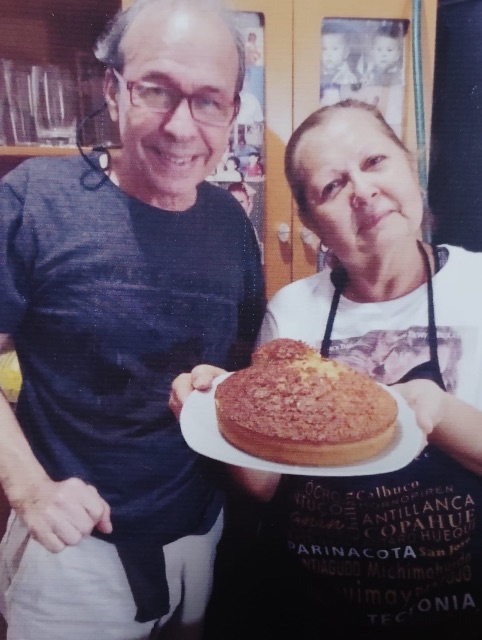 Gladys garboza y Oswaldo Contreras