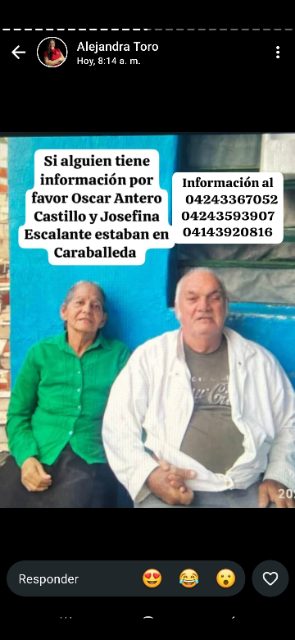 Oscar Antero Castillo y Josefin Escalante