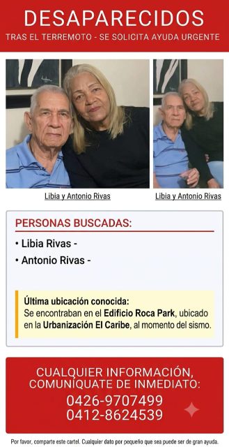 Libia y Antonio Rivas
