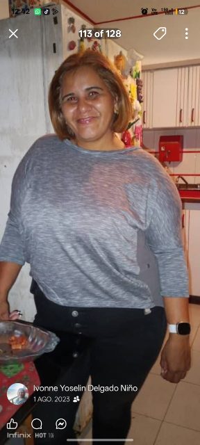 Ivonne Yoselin delgado niño