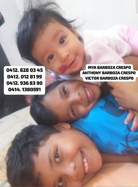 Mya Barboza, Anthony Barboza, Víctor Barboza