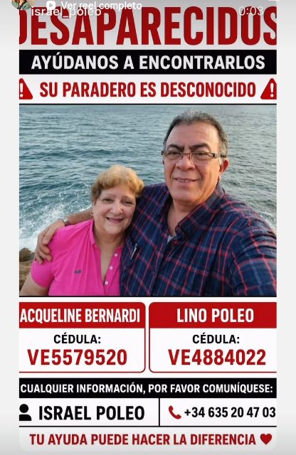 Jaqueline y Lino Poleo
