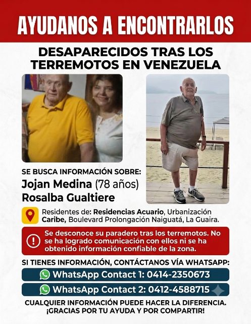 YOHAN MEDINA Y ROSALBA GUALTIERI