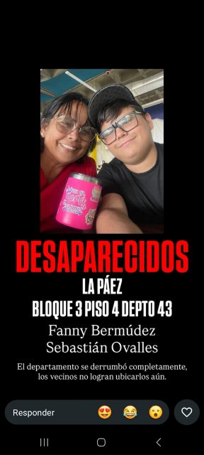 Fanny Bermudez y Sebastian Ovalles