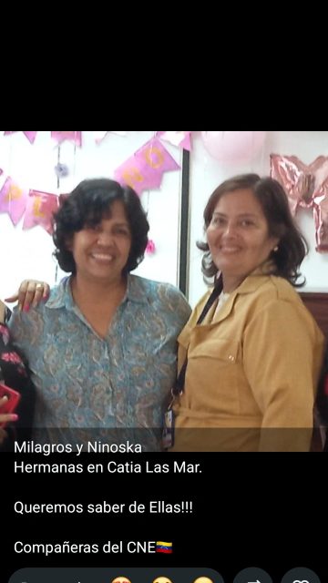 Milagros y Ninoska Paredes