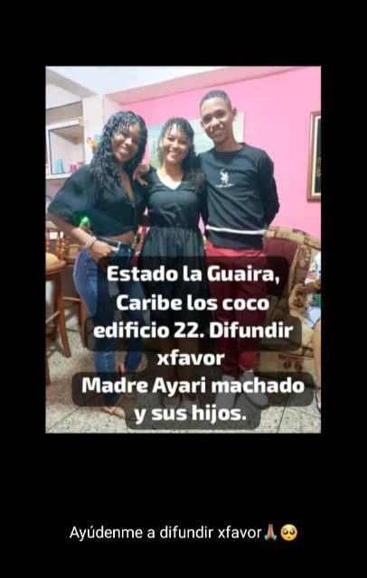 Ayari Machado, jarol Gonzáles, arianyerli gonzalez