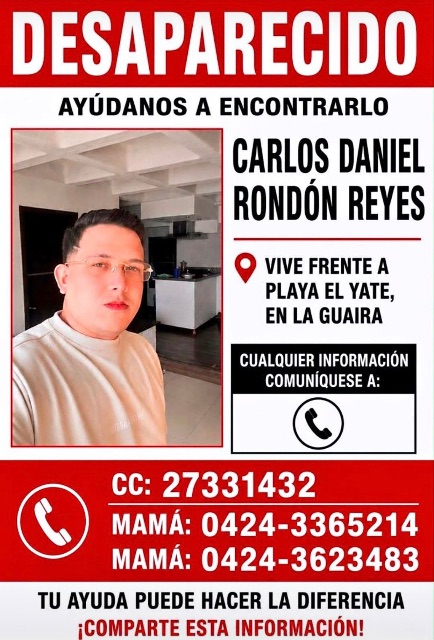 Carlos daniel rondon reyes