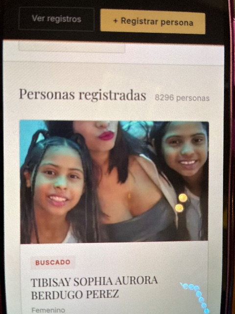 Tibisay sophia aurora berdugo perez