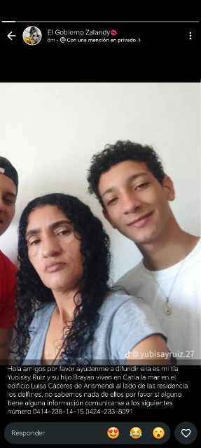 Yubisay Ruiz y brayan