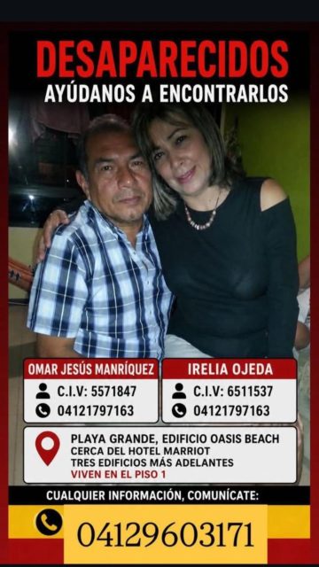 Irelia Ojeda y Omar Manriquez