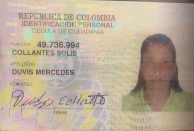 Duvis Mercedes collante solis