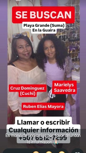 Cruz Domínguez y Marielys Saavedra
