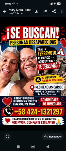 Milagros Mora de piñango Marcos piñango