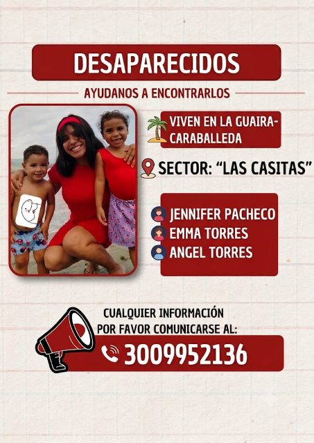 Jennifer Pacheco Ángel y Emma torres