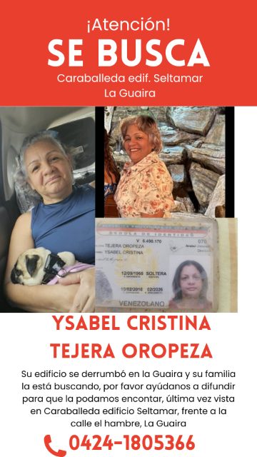 Ysabel Cristina Tejera Oropeza