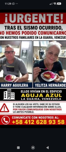 Harry Aguilar y Yelitza hernandez