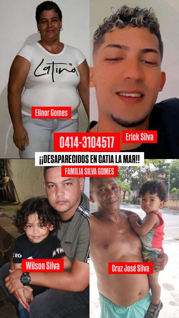 Elinor Gómez, cruz j silva, Erick silva,
