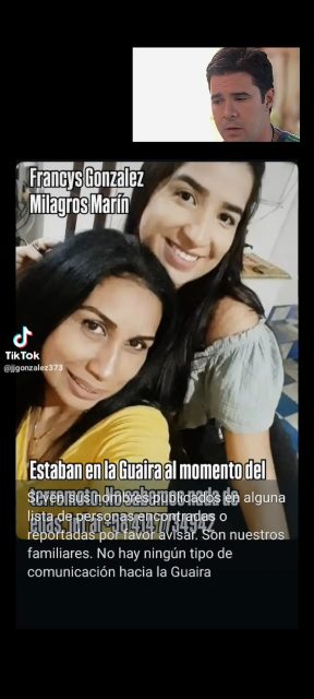 Milagro Marin ,Francis González