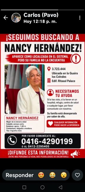 Nanci coromoto hernandez de vasquez