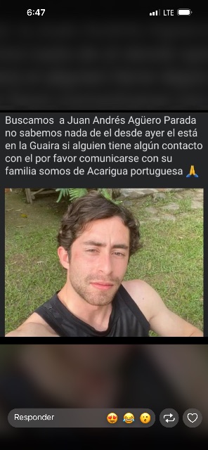 Juan Andrés aguero parada