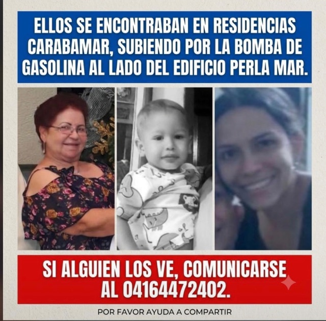 Gladys, glaimar y su bebé