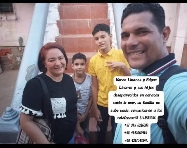 Edgar linarez, Karen Gomez de Linarez. Daniel Linarez. Jonas Linarez