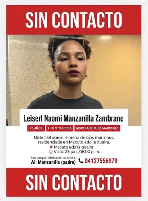 Leiserl Naomi Manzanilla Zambrano
