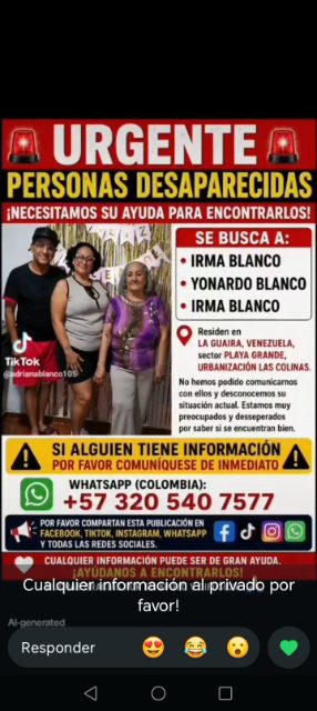 Yonardo irma, irma blaco